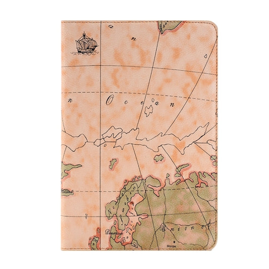 Map Pattern Horizontal Flip Leather Case with Holder & Card Slots & Wallet for iPad Pro 12.9 inch, Random Pattern Delivery - More iPad Cases by buy2fix | Online Shopping UK | buy2fix