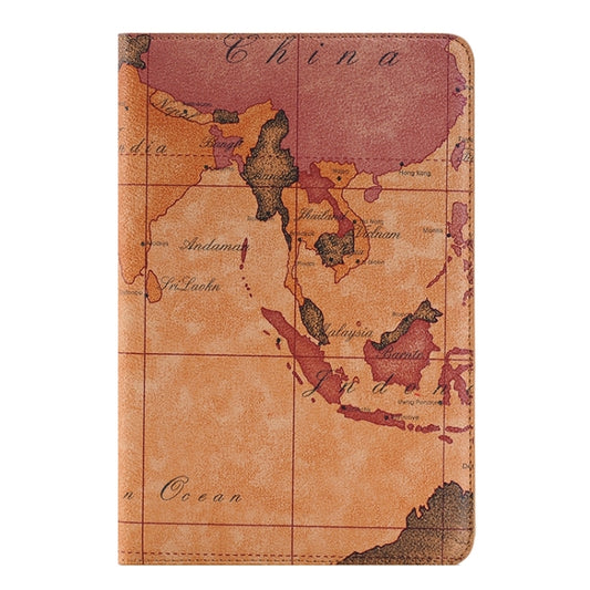 Map Pattern Horizontal Flip Leather Case with Holder & Card Slots & Wallet for iPad Pro 12.9 inch, Random Pattern Delivery - More iPad Cases by buy2fix | Online Shopping UK | buy2fix
