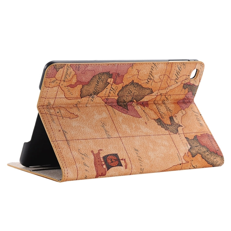 Map Pattern Horizontal Flip Leather Case with Holder & Card Slots & Wallet for iPad Pro 12.9 inch, Random Pattern Delivery - More iPad Cases by buy2fix | Online Shopping UK | buy2fix