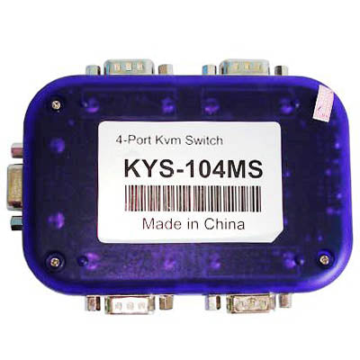 4-PORT KVM Switch by buy2fix