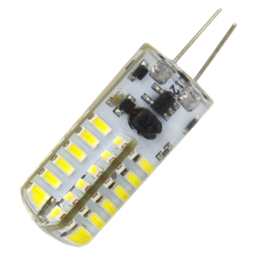G4 3.5W 170LM Silicone Corn Light Bulb, 48 LED SMD 3014, White Light, AC/DC 12V by buy2fix