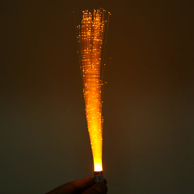 G4 Creative Optical Fiber Yellow Light LED Light, DC 12V by buy2fix