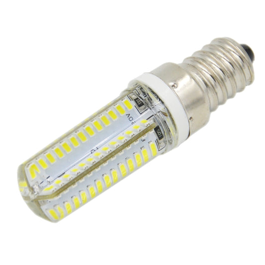 E14 5W 400LM 104 LED SMD 3014 Silicone Corn Light Bulb, AC 220V (Natural White Light) by buy2fix