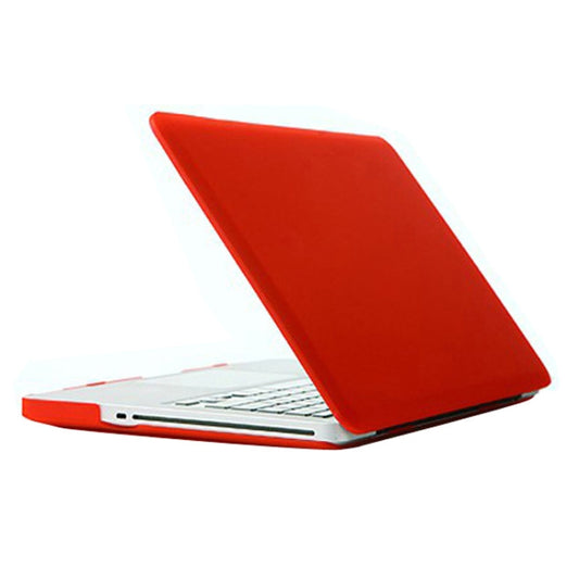 Frosted Hard Plastic Protection Case for Macbook Pro 13.3 inch A1278(Red) by buy2fix