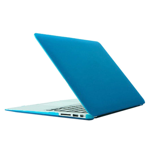 For Macbook Air 11.6 inch Frosted Hard Plastic Protection Case(Baby Blue) by buy2fix