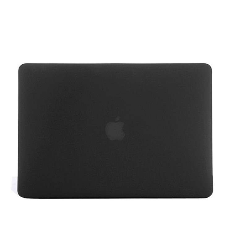 Frosted Hard Protective Case for Macbook Pro Retina 15.4 inch A1398(Black) - MacBook Pro Cases by buy2fix | Online Shopping UK | buy2fix