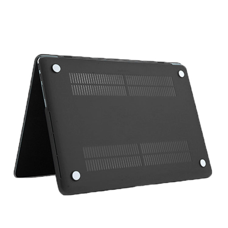 Frosted Hard Protective Case for Macbook Pro Retina 15.4 inch A1398(Black) - MacBook Pro Cases by buy2fix | Online Shopping UK | buy2fix