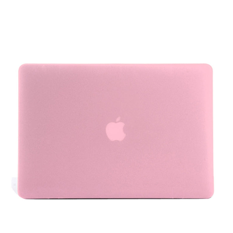 Frosted Hard Protective Case for Macbook Pro Retina 15.4 inch A1398(Pink) - MacBook Pro Cases by buy2fix | Online Shopping UK | buy2fix