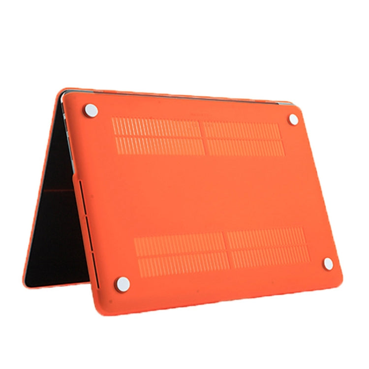 Frosted Hard Protective Case for Macbook Pro Retina 15.4 inch A1398(Orange) - MacBook Pro Cases by buy2fix | Online Shopping UK | buy2fix