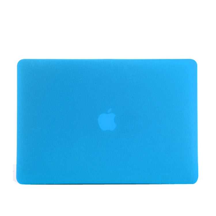 Frosted Hard Protective Case for Macbook Pro Retina 15.4 inch A1398(Baby Blue) - MacBook Pro Cases by buy2fix | Online Shopping UK | buy2fix