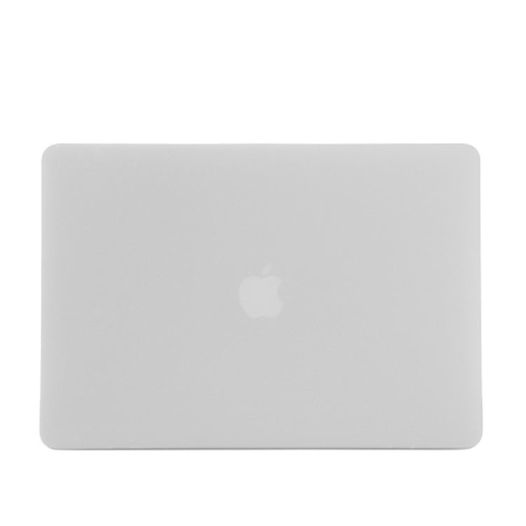 Frosted Hard Protective Case for Macbook Pro Retina 15.4 inch A1398(Transparent) - MacBook Pro Cases by buy2fix | Online Shopping UK | buy2fix