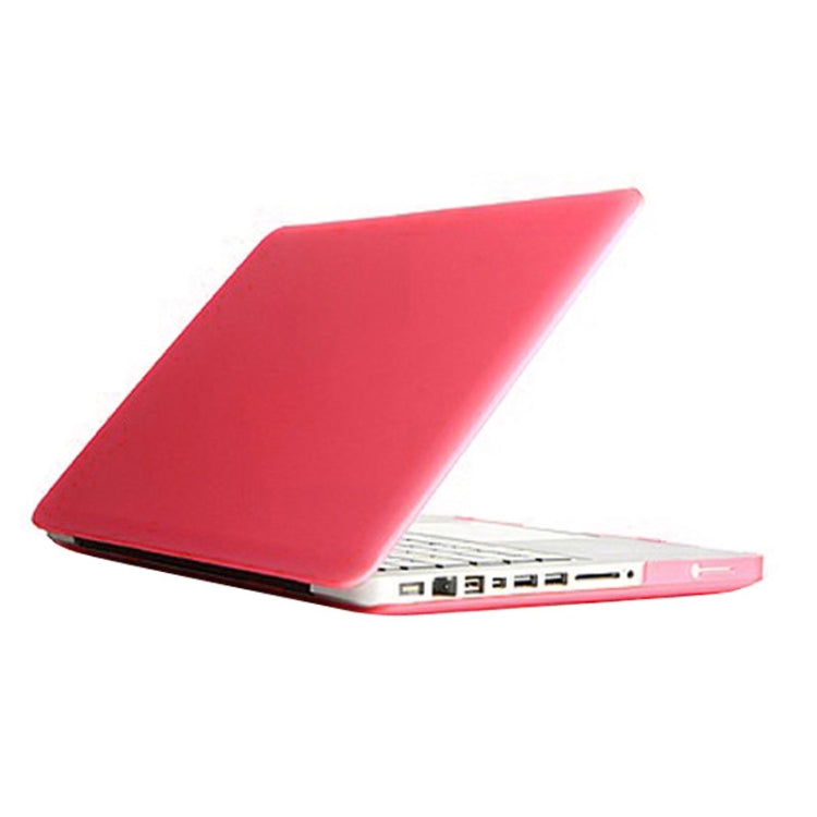 Frosted Hard Protective Case for Macbook Pro 15.4 inch (A1286)(Pink) - MacBook Pro Cases by buy2fix | Online Shopping UK | buy2fix