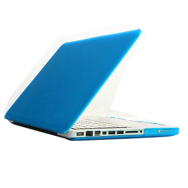 Frosted Hard Protective Case for Macbook Pro 15.4 inch (A1286)(Baby Blue) - MacBook Pro Cases by buy2fix | Online Shopping UK | buy2fix