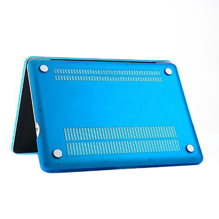 Frosted Hard Protective Case for Macbook Pro 15.4 inch (A1286)(Baby Blue) - MacBook Pro Cases by buy2fix | Online Shopping UK | buy2fix