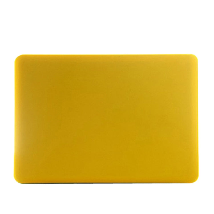 Frosted Hard Protective Case for Macbook Pro 15.4 inch (A1286)(Yellow) - MacBook Pro Cases by buy2fix | Online Shopping UK | buy2fix