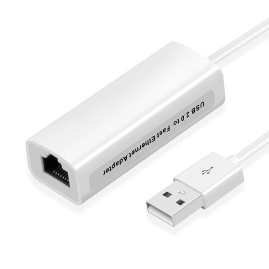 High Speed USB 2.0 Fast Ethernet Adapter(White) by buy2fix