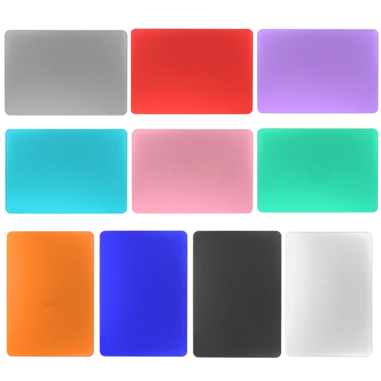 ENKAY for Macbook Air 13.3 inch (US Version) / A1369 / A1466 Hat-Prince 3 in 1 Frosted Hard Shell Plastic Protective Case with Keyboard Guard & Port Dust Plug(Purple) by ENKAY