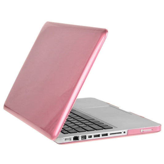 ENKAY for Macbook Pro 15.4 inch (US Version) / A1286 Hat-Prince 3 in 1 Crystal Hard Shell Plastic Protective Case with Keyboard Guard & Port Dust Plug(Pink) by ENKAY