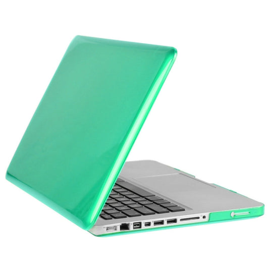 ENKAY for Macbook Pro 15.4 inch (US Version) / A1286 Hat-Prince 3 in 1 Crystal Hard Shell Plastic Protective Case with Keyboard Guard & Port Dust Plug(Green) by ENKAY