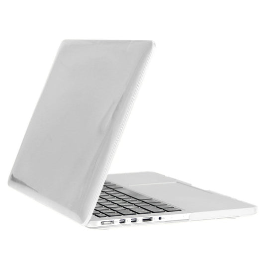 ENKAY for Macbook Pro Retina 15.4 inch (US Version) / A1398 Hat-Prince 3 in 1 Crystal Hard Shell Plastic Protective Case with Keyboard Guard & Port Dust Plug(White) by ENKAY