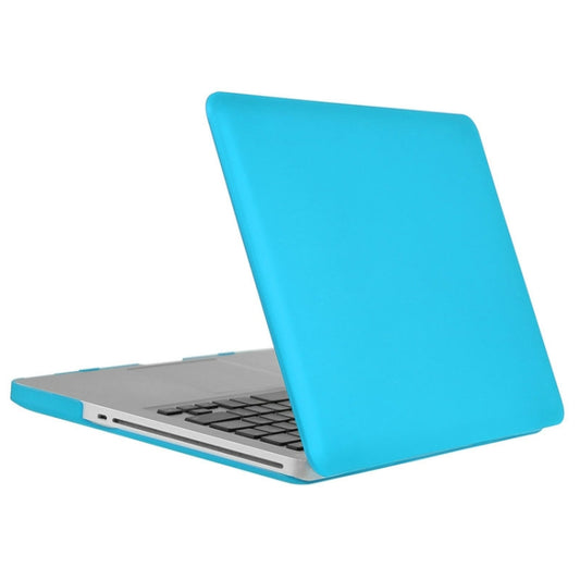 ENKAY for Macbook Pro 15.4 inch (US Version) / A1286 Hat-Prince 3 in 1 Frosted Hard Shell Plastic Protective Case with Keyboard Guard & Port Dust Plug(Blue) by ENKAY