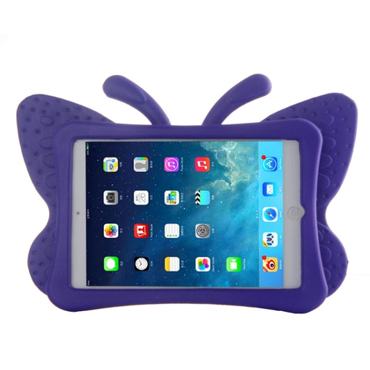 Butterfly EVA Protective Case with Holder for iPad mini 3 / 2 / 1(Purple) - iPad Mini 3 & 2 & 1 Cases by buy2fix | Online Shopping UK | buy2fix