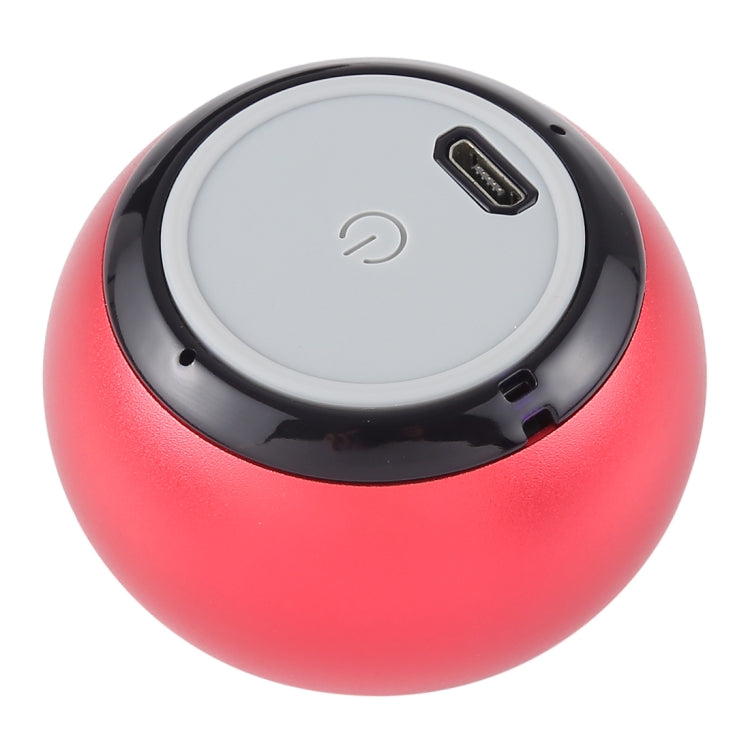 Mini Metal Wireless Bluetooth Speaker, Hands-free, LED Indicator(Red) - Desktop Speaker by buy2fix | Online Shopping UK | buy2fix