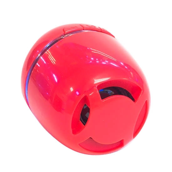 T6 Egg Style Mini Portable LED Light Bluetooth Stereo Speaker, Support TF Card / Handfree Function, For iPhone, Galaxy, Sony, Lenovo, HTC, Huawei, Google, LG, Xiaomi, other Smartphones and all Bluetooth Devices(Red) - Desktop Speaker by buy2fix | Online Shopping UK | buy2fix