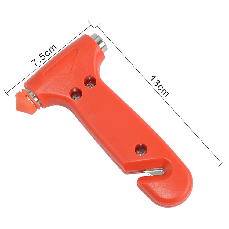 Portable Multi Function Auto Emergency Hammer Escape Tool Life Hammer(Red) - Emergency Hammer by buy2fix | Online Shopping UK | buy2fix