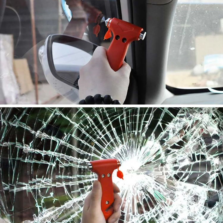Portable Multi Function Auto Emergency Hammer Escape Tool Life Hammer(Red) - Emergency Hammer by buy2fix | Online Shopping UK | buy2fix