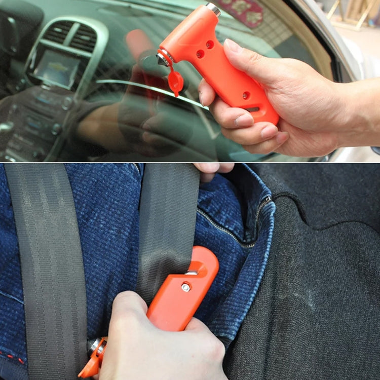 Portable Multi Function Auto Emergency Hammer Escape Tool Life Hammer(Red) - Emergency Hammer by buy2fix | Online Shopping UK | buy2fix