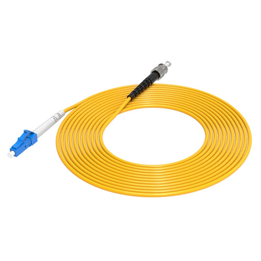 LC-ST Single-Core Single Mode Fiber Optic Jumper,Length: 3m by buy2fix