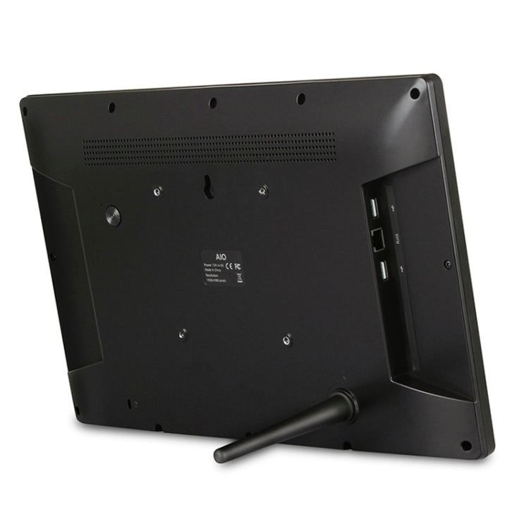 HSD-P537 Touch Screen All in One PC with Holder, 2GB+16GB, 15.6 inch Full HD 1080P Android 11 RK3568 Quad Core, Support Bluetooth, WiFi, SD Card, USB OTG(Black) - All in One PC by buy2fix | Online Shopping UK | buy2fix