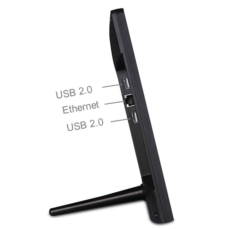 HSD-P537 Touch Screen All in One PC with Holder, 2GB+16GB, 15.6 inch Full HD 1080P Android 11 RK3568 Quad Core, Support Bluetooth, WiFi, SD Card, USB OTG(Black) - All in One PC by buy2fix | Online Shopping UK | buy2fix