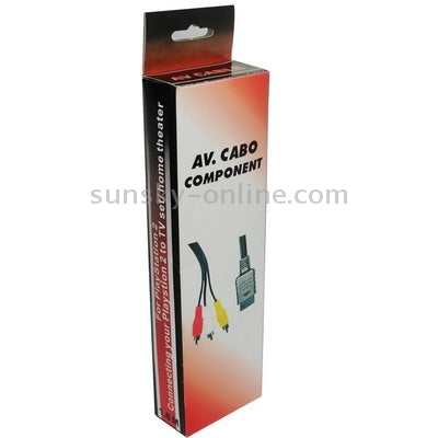 AV Cable Audio Video RCA Cord for PS2 / PS3 - Adapter & Cables by buy2fix | Online Shopping UK | buy2fix