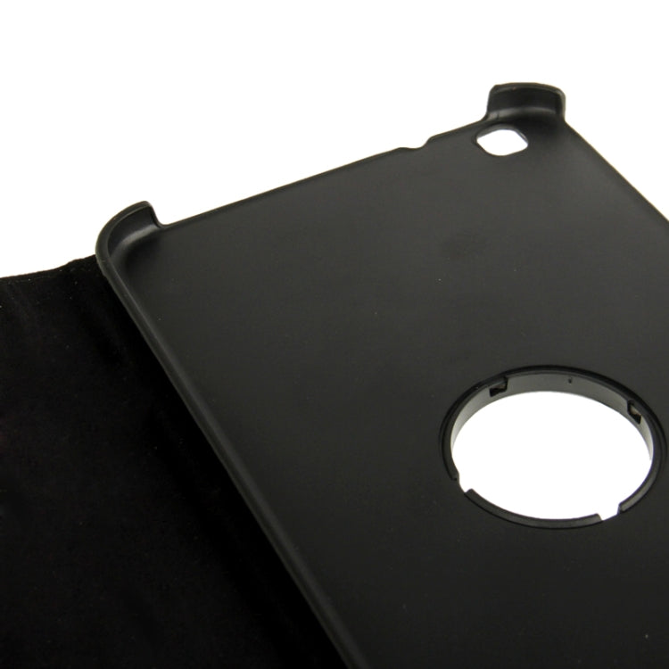 360 Degree Rotation Litchi Texture Leather Case with Holder for Galaxy Tab 3 (8.0) / T3110 / T3100 / T315(Black) - Other Galaxy Tab PC by buy2fix | Online Shopping UK | buy2fix