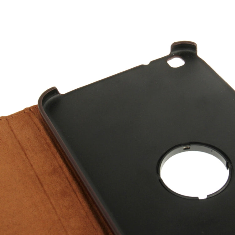 360 Degree Rotation Litchi Texture Leather Case with Holder for Galaxy Tab 3 (8.0) / T3110 / T3100 / T315(Brown) - Other Galaxy Tab PC by buy2fix | Online Shopping UK | buy2fix