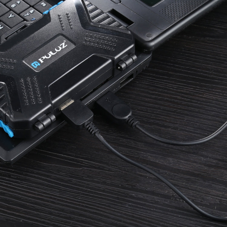 USB 2.0 AF to Micro-B + USB 2.0 OTG Cable for Samsung Galaxy Note III / N9000, with Power, Length: 24cm (Black) by buy2fix