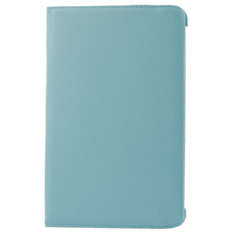 360 Degree Rotatable Litchi Texture Leather Case with Holder for Galaxy Tab 2 (10.1) / P5100(Blue) - Other Galaxy Tab PC by buy2fix | Online Shopping UK | buy2fix