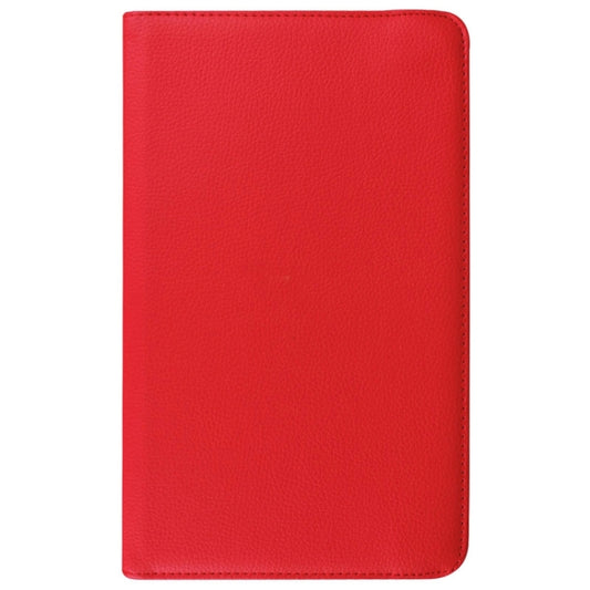 Litchi Texture Horizontal Flip Solid Color Leather Case with 360 Degrees Rotation Holder for Galaxy Tab E 9.6 / T560 / T561(Red) by buy2fix