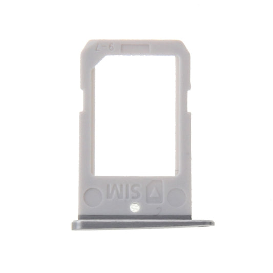 For Galaxy S6 Edge / G925 SIM Card Tray (Silver) - Card Tray by buy2fix | Online Shopping UK | buy2fix