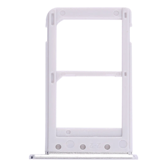 For Galaxy Note 5 / N920 2 SIM Card Tray(White) - Card Tray by buy2fix | Online Shopping UK | buy2fix