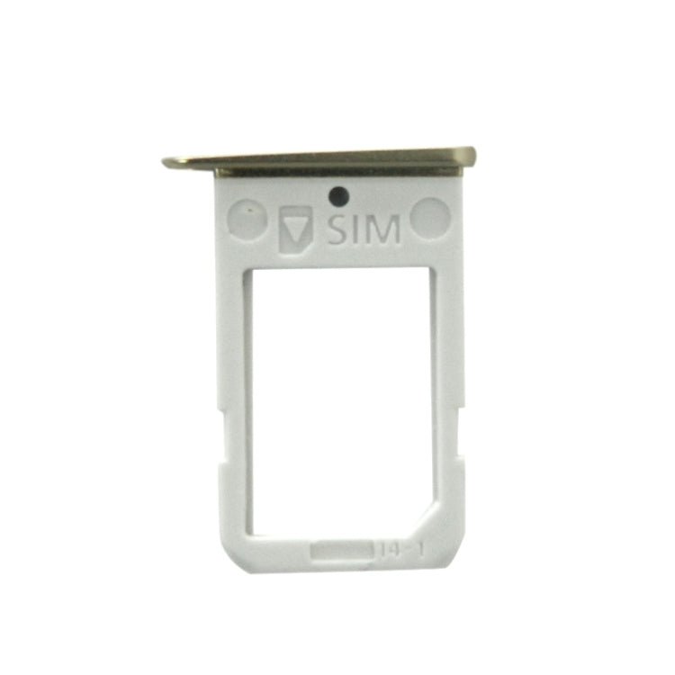 For Galaxy S6 edge / G925 Single Card Tray (Gold) - Card Tray by buy2fix | Online Shopping UK | buy2fix