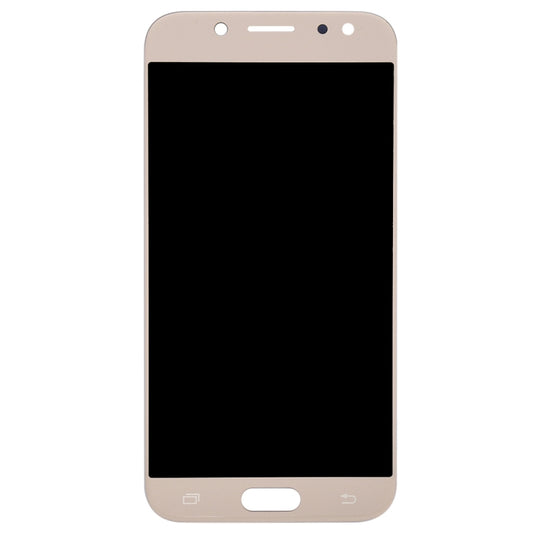Original Super AMOLED LCD Screen for Galaxy J5 (2017)/J5 Pro 2017, J530F/DS, J530Y/DS with Digitizer Full Assembly (Gold) - LCD Screen by buy2fix | Online Shopping UK | buy2fix