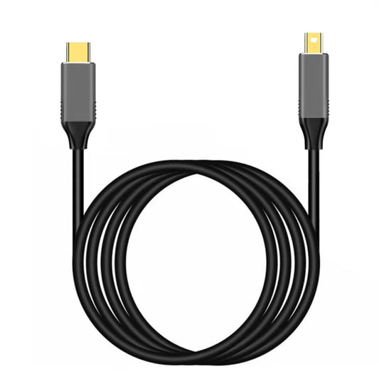 1.8m Mini DisplayPort Male to USB-C / Type-C Male Adapter Cable by buy2fix