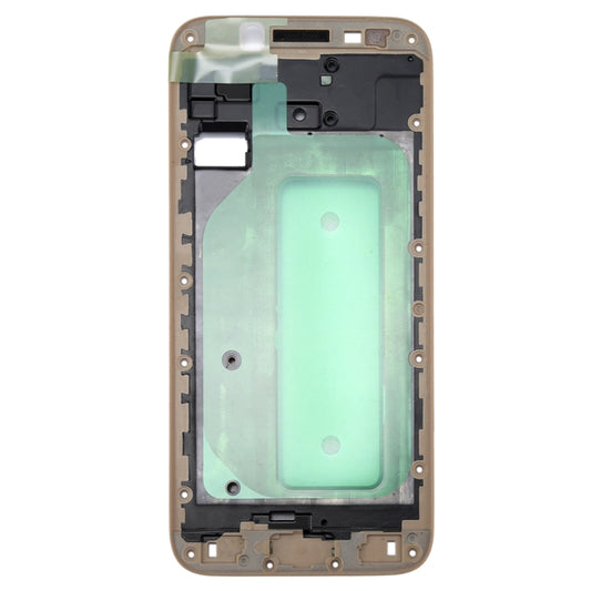For Galaxy J730 Front Housing LCD Frame Bezel Plate(Gold) - Frame Bezel Plate by buy2fix | Online Shopping UK | buy2fix