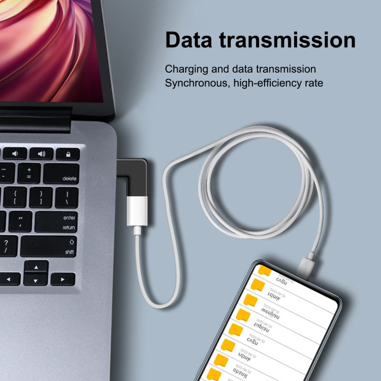 8 Pin Male to USB-C / Type-C Female Elbow Charging Adapter by buy2fix