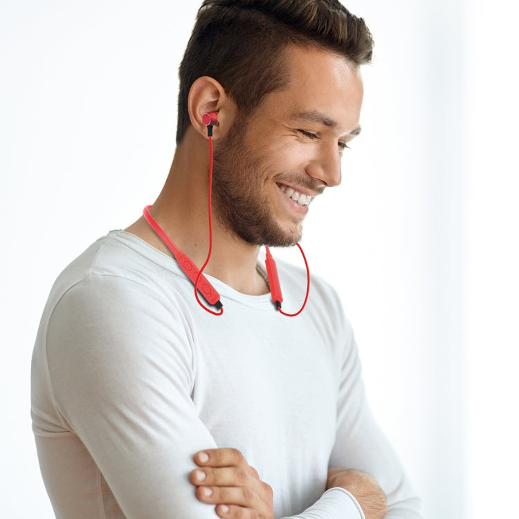 BTH-S8 Sports Style Magnetic Wireless Bluetooth In-Ear Headphones, For iPhone, Galaxy, Huawei, Xiaomi, LG, HTC and Other Smart Phones, Working Distance: 10m(Red) by buy2fix