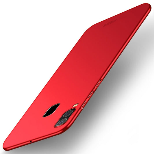MOFI Frosted PC Ultra-thin Full Coverage Case for Galaxy A30 (Red) by MOFI