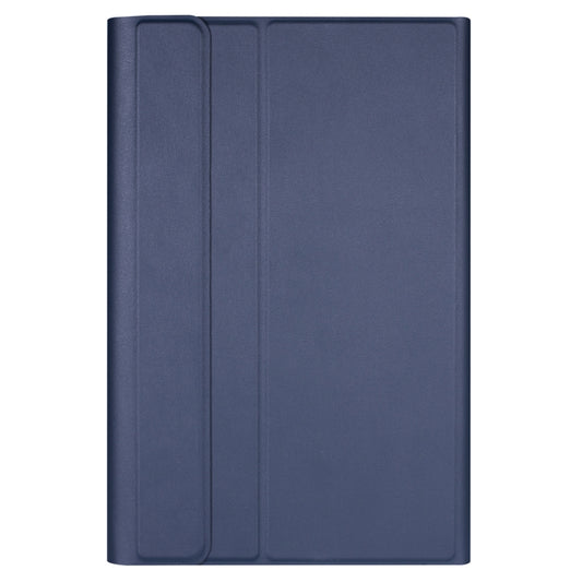 DY510D Colorful Lighting Detachable Plastic Bluetooth Keyboard Tablet Case for Samsung Galaxy Tab A 10.1 (2019) T510 / T511, with Holder (Sapphire Blue) by buy2fix